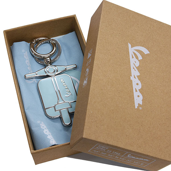 Vespa Official DEC Metal Keyring