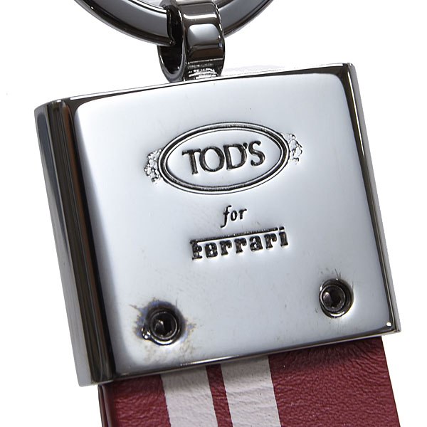 Ferrari Official Leather Strap Keyring by TOD'S (No.22)