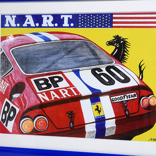 Ferrari 365GTB/4 DAYTONA N.A.R.T. illustration