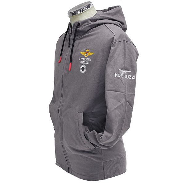 Moto Guzzi Official AVIAZIONE NAVALE Zip Up Hoodie