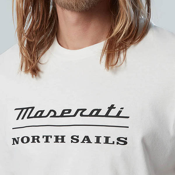 MASERATI Genuine Organic Cotton T-shirts(Paint Splash) by NORTH SAILS