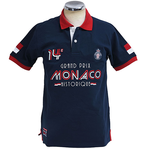 MONACO GRAND PRIX HISTORIQUE 2024 Official Polo Shirts(Navy)