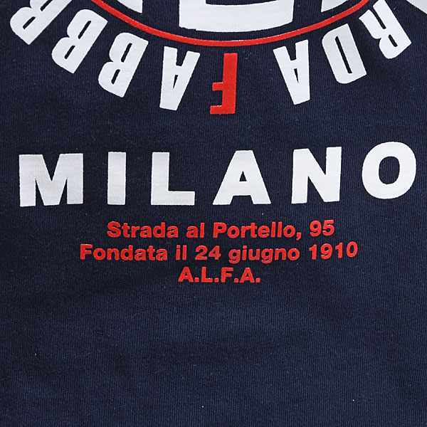 A.L.F.A. MILANO T-Shirts (Navy)