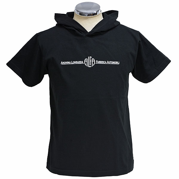 A.L.F.A. MILANO Hoodie T-Shirts (BLACK)