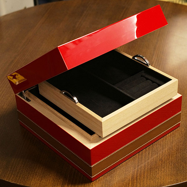 Ferrari Genuine Wooden Jewelry Box