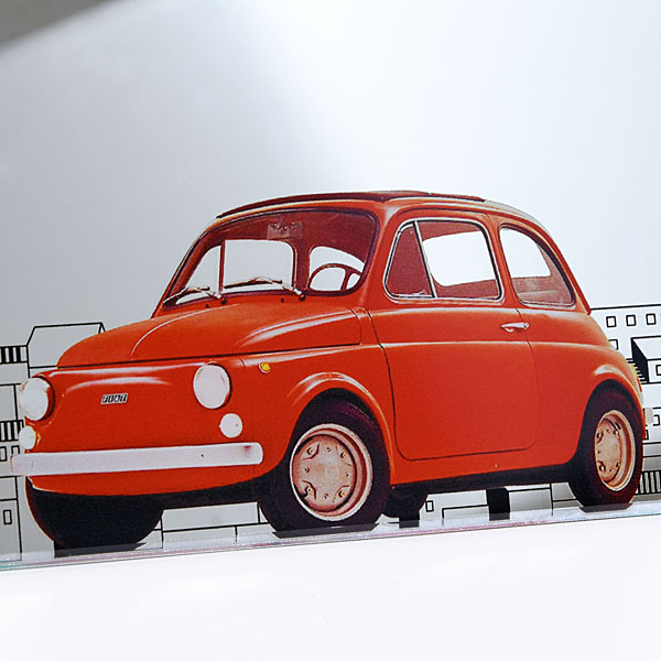 FIAT Official Nuova 500 Wall  Mirror (Horizontal)