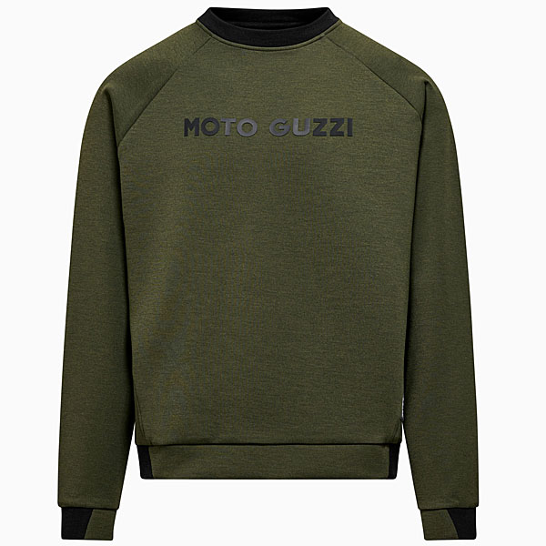 MOTO GUZZI Official ESSENTIAL Sweatshirt (Green)