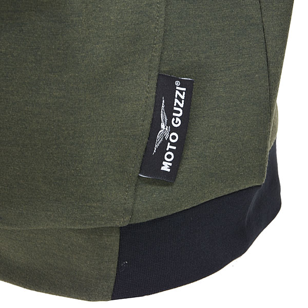 MOTO GUZZI Official ESSENTIAL Sweatshirt (Green)