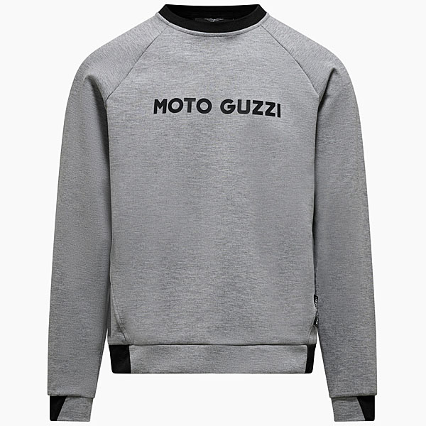 MOTO GUZZI Official ESSENTIAL Sweatshirt (Gray)