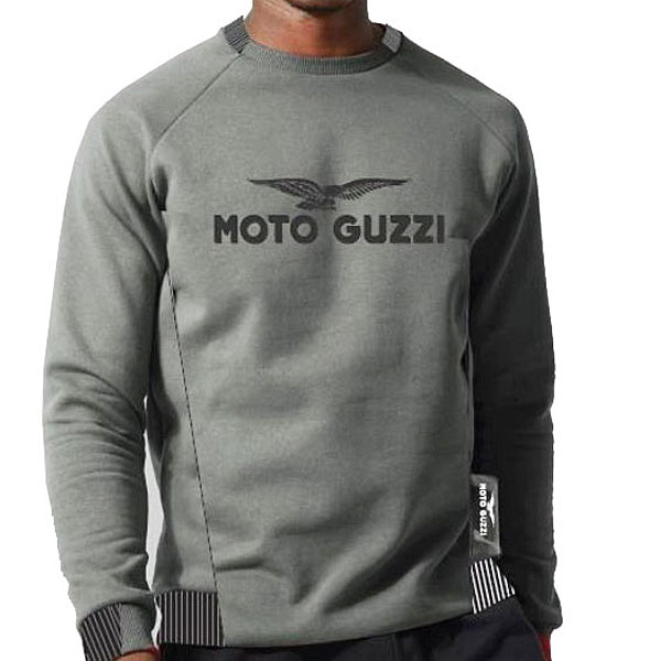 MOTO GUZZI Official ESSENTIAL Sweatshirt (Gray)