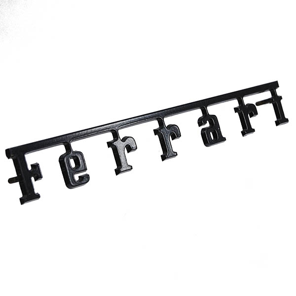 Ferrari logo emblem (brass) black