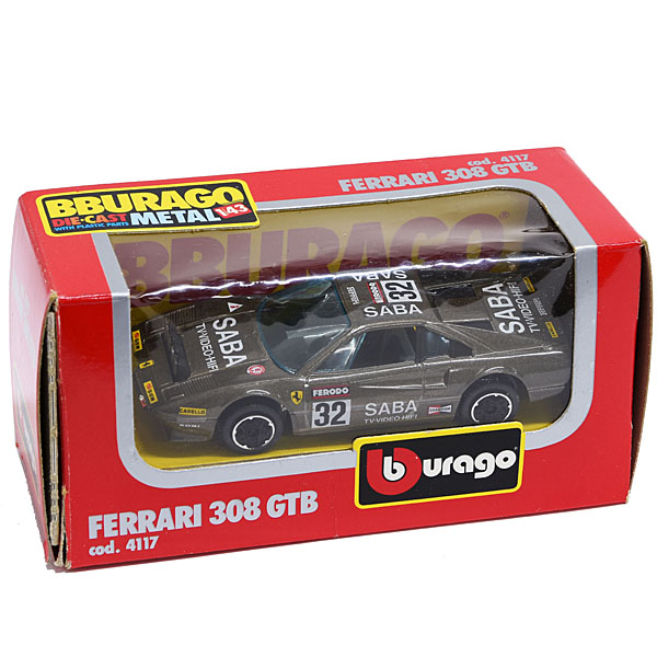 1/43 Ferrari 308GTB miniature model (Burago)