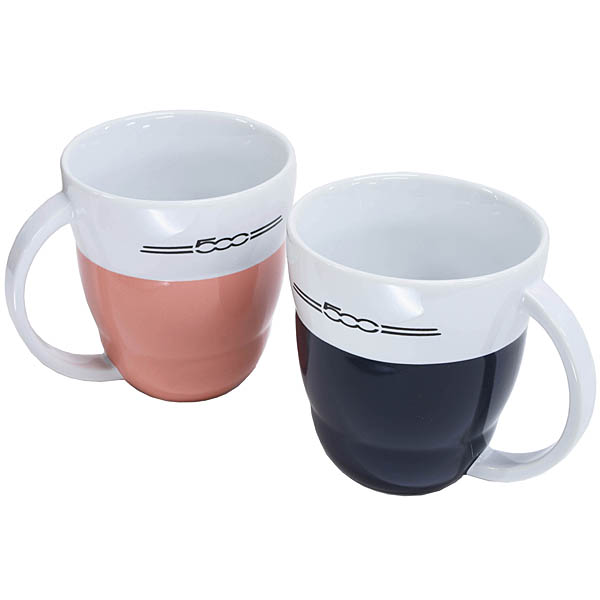 FIAT Official Bi Color Mug Cup(Pink)