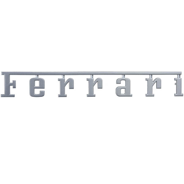 Ferrari genuine aluminum logo emblem (202mm) matte finish