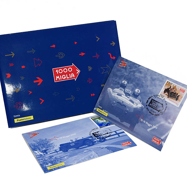 1000MIGLIA 2019 Commemorative Postcard by Poste Italiane