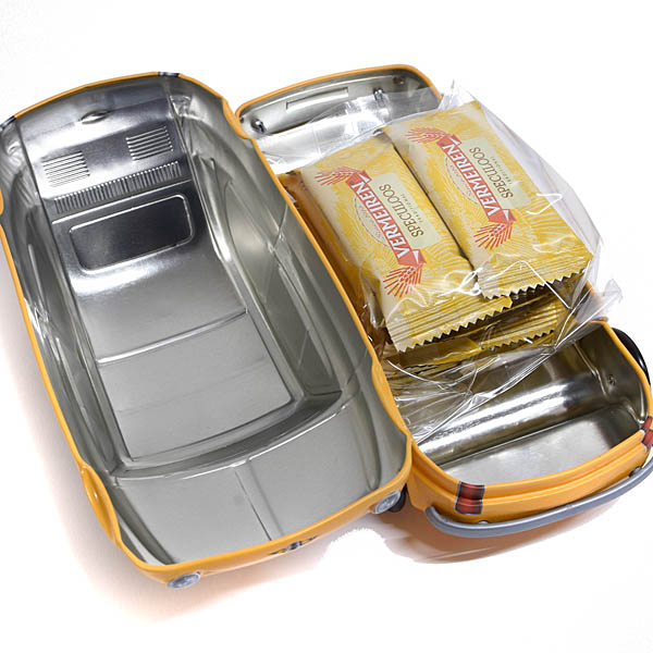 FIAT nuova 500 type caramel biscuit tin By VERMEIREN