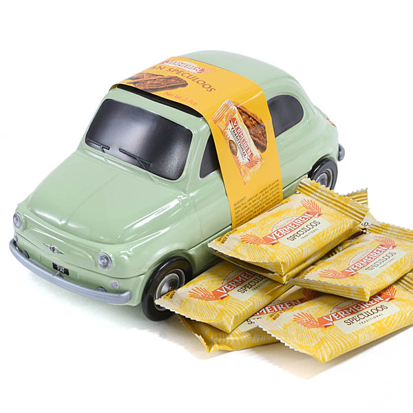 FIAT nuova 500 type caramel biscuit tin By VERMEIREN