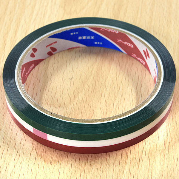 Italian Flag Cellophane Tape (Type Torino)