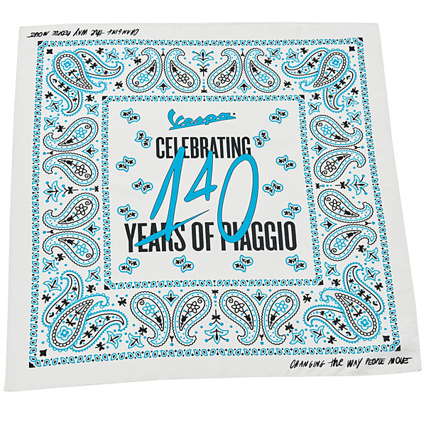 Vespa Official WD Bandana-140 YEARS-