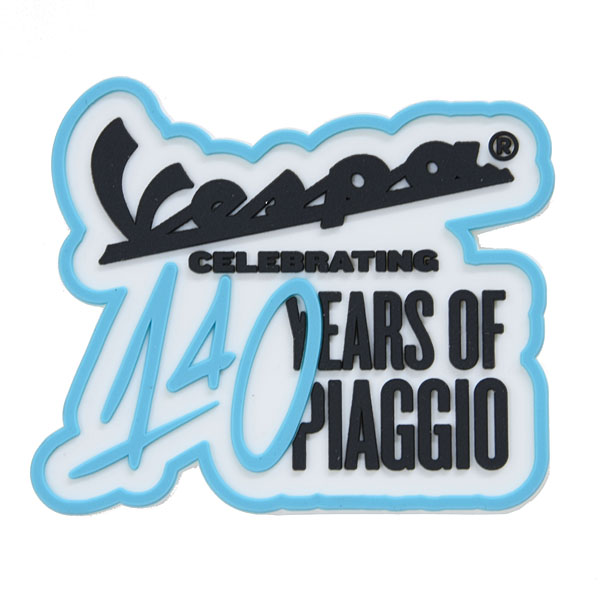 Vespa Official WD Magnet (SHAPED)-140 YEARS-