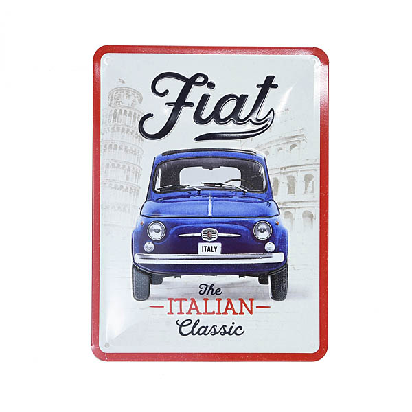 FIATオフィシャルNuova500サインボード-Italian Classic-