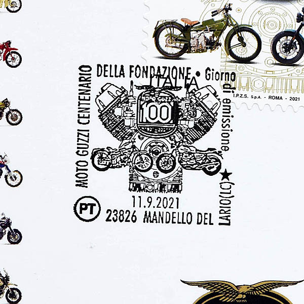 Moto Guzziե100th Anniversaryꥢ륹ץå by Poste Italiane