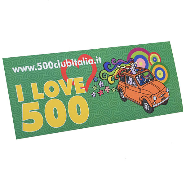 FIAT 500 CLUB ITALIA "I LOVE500"ƥå-2025-