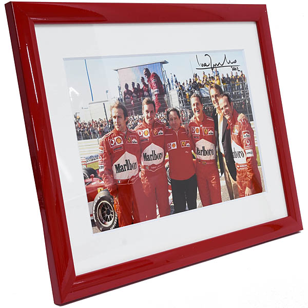 Scuderia Ferrari autographed photo of Luca Montezemolo