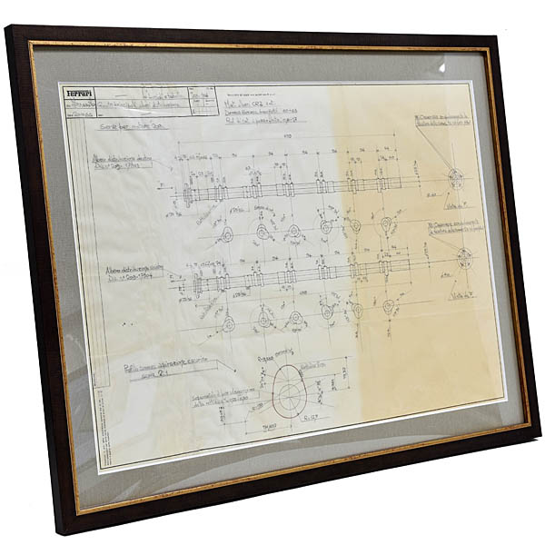 Ferrari 330GT 2+2(Tipo209)エンジンカムシャフト設計図