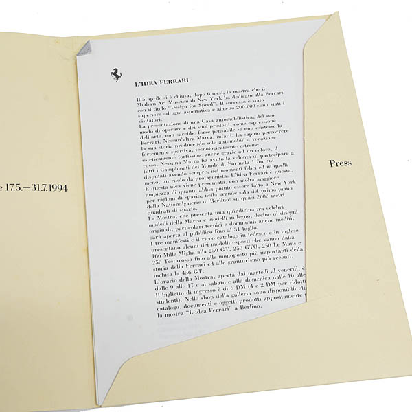 L'idea Ferrari Berlin 1994ץ쥹꡼