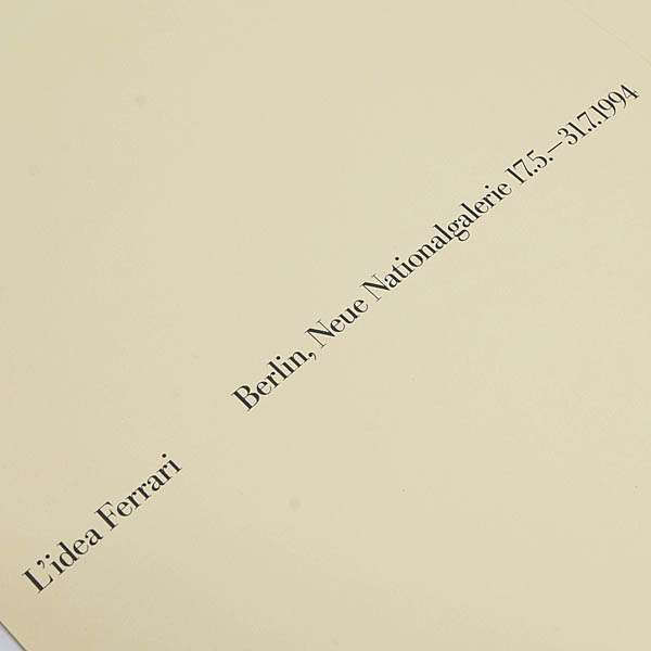 L'idea Ferrari Berlin 1994ץ쥹꡼