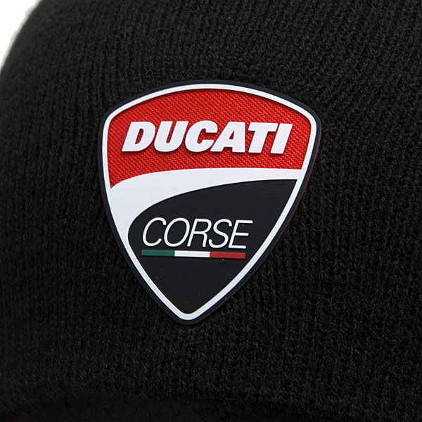 DUCATI Official Rubber Logo Knit Cap by NEW ERA