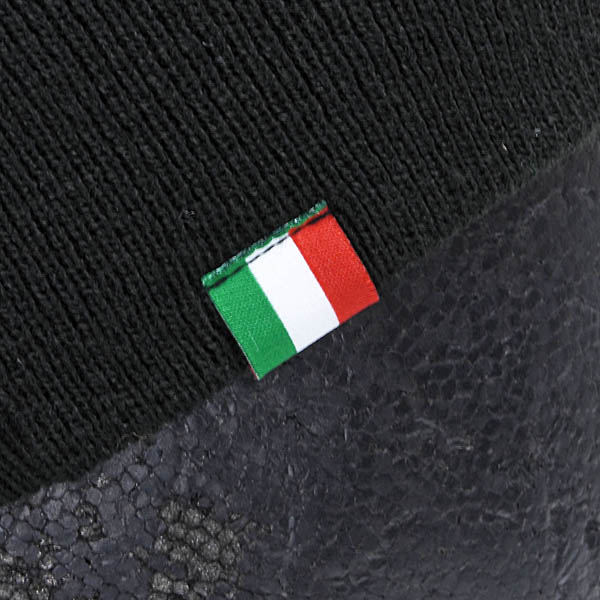 DUCATI Official Rubber Logo Knit Cap by NEW ERA