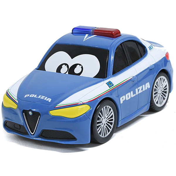 Alfa Romeo GIULIA Poliziaプルバックトイ
