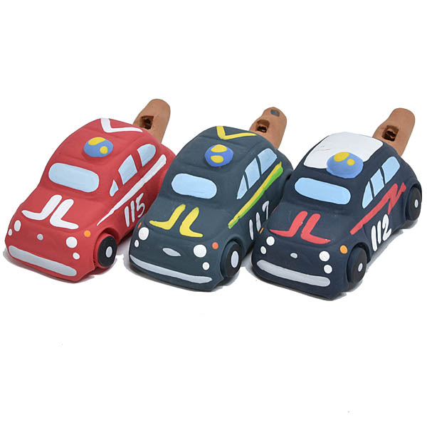 FIAT Nuova500緊急車両陶器笛オブジェ