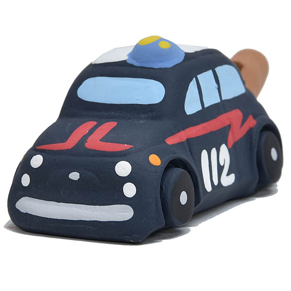 FIAT Nuova500緊急車両陶器笛オブジェ