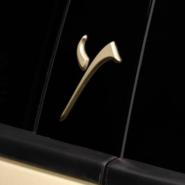 LANCIA純正Ypsilon Monogram Bピラーエンブレム