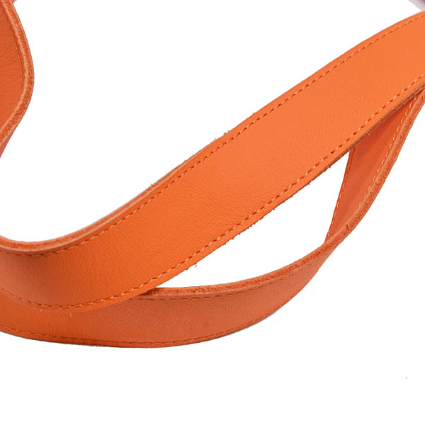 Lamborghini Official Leather Tote Bag(Orange)