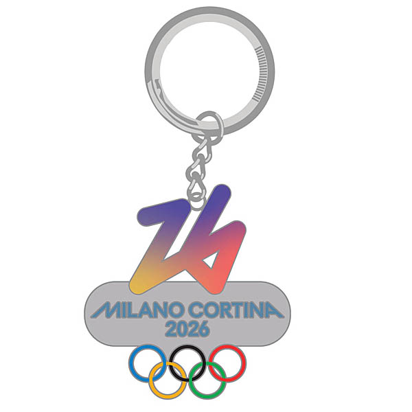 Milano Cortina 2026 Olympicオフィシャルロゴキーリング