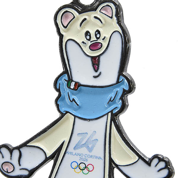 Milano Cortina 2026 Olympicオフィシャルメタルキーリング(TINA)