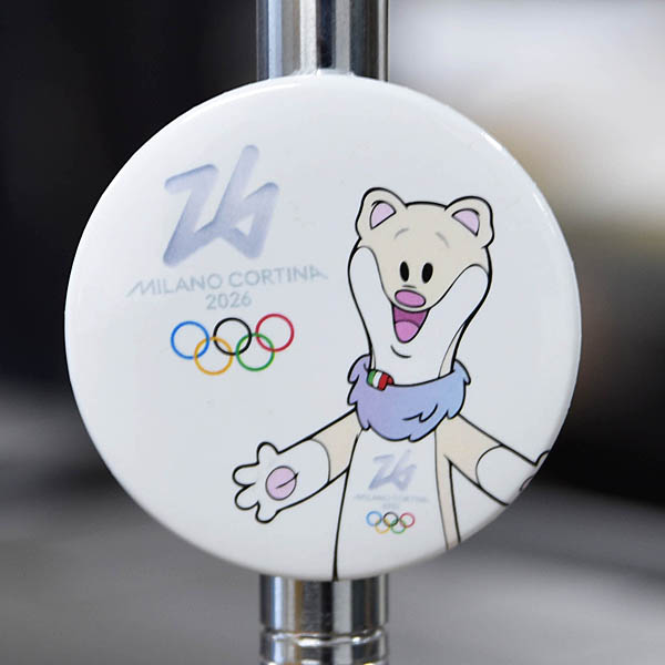Milano Cortina 2026 OlympicオフィシャルTINAマグネット(ラウンド)