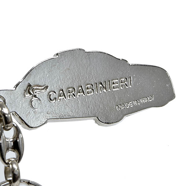 CARABINIERIオフィシャルメタルキーリング(Alfa Romeo Giulia)