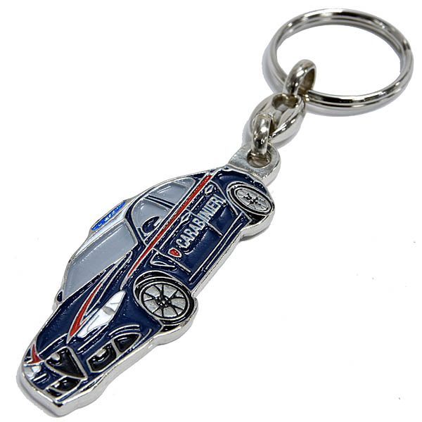 CARABINIERIオフィシャルメタルキーリング(Alfa Romeo Giulia)