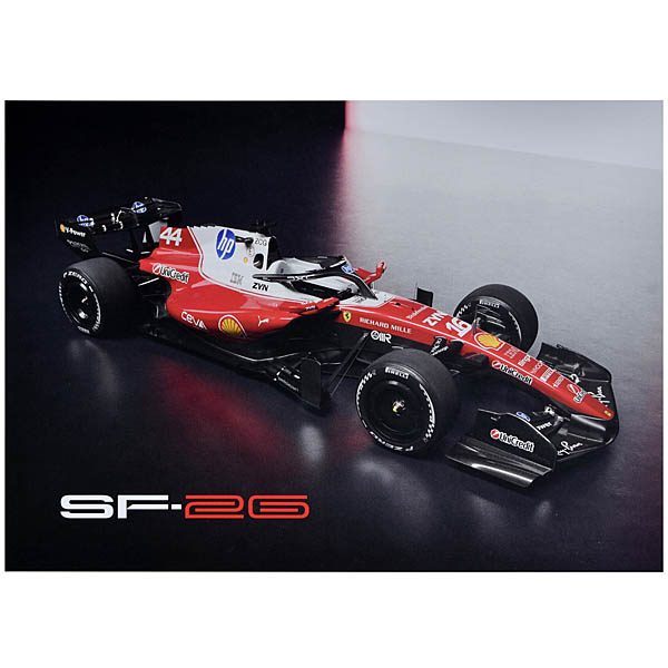 Scuderia Ferrari SF-26プレゼンテーションカード