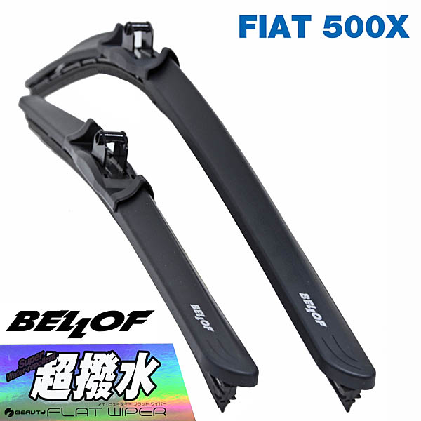 Ultra Water-Repellent Wiper Blade Set by BELLOF for FIAT500X