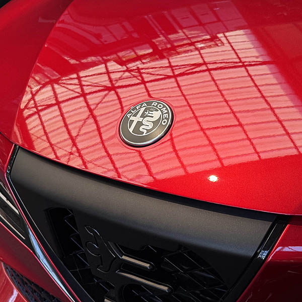 Alfa Romeo Genuine Junior front emblem