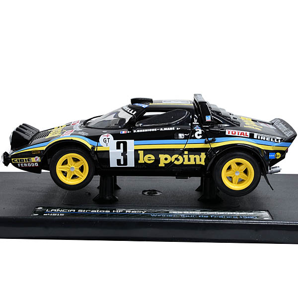 1/18 LANCIA Stratos HF Rally No.3 Le Point Tour de France 1980 Miniature Model