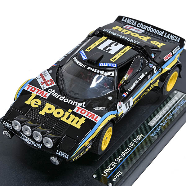 1/18 LANCIA Stratos HF Rally No.3 Le Point Tour de France 1980 Miniature Model
