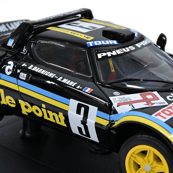 1/18 LANCIA Stratos HF Rally No.3 Le Point Tour de France 1980 Miniature Model