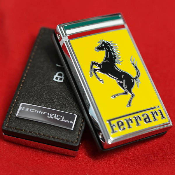 Ferrari Genuine 12 Cilindri Spider ignition key (yellow)